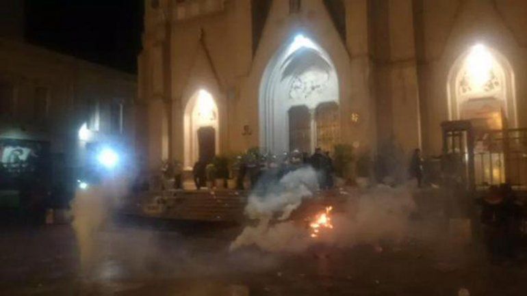 Mar del Plata: Graves incidentes en la marcha contra la violencia de género 
