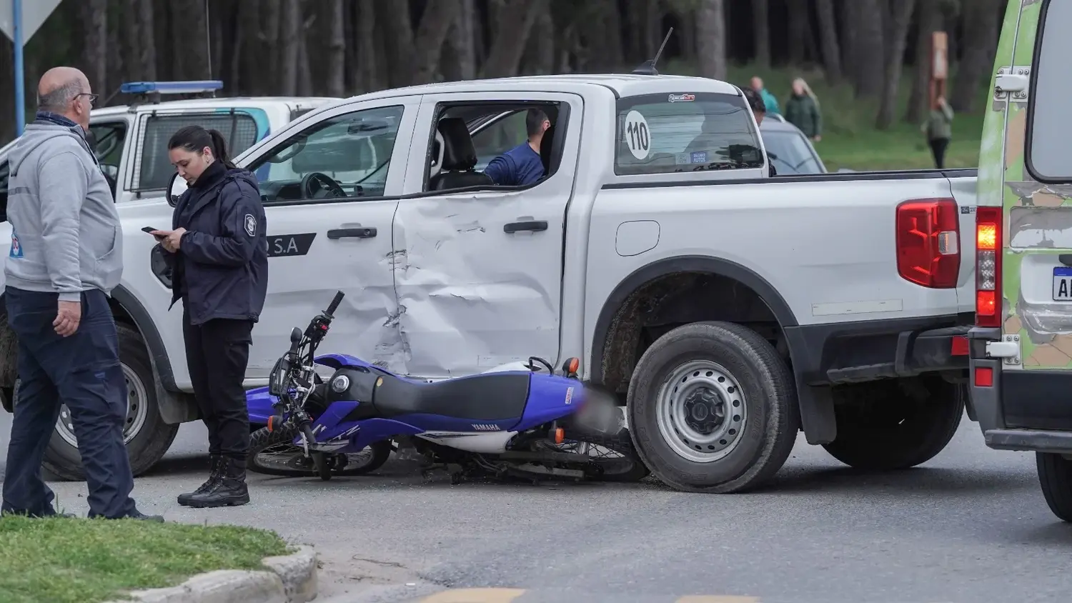 Otro accidente de tránsito se registró en la intersección de la avenida 10 y calle 101