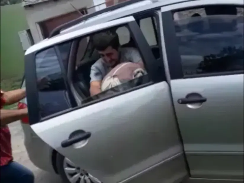 El día que lo liberaron, Ramos fue recibido con carteles. Ahora, lo condenaron.