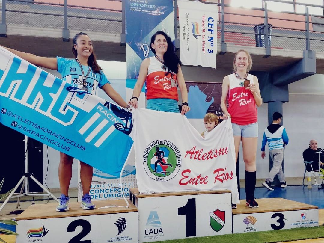 Lis Quinteros se consagró campeona nacional máster en la prueba de 800 metros