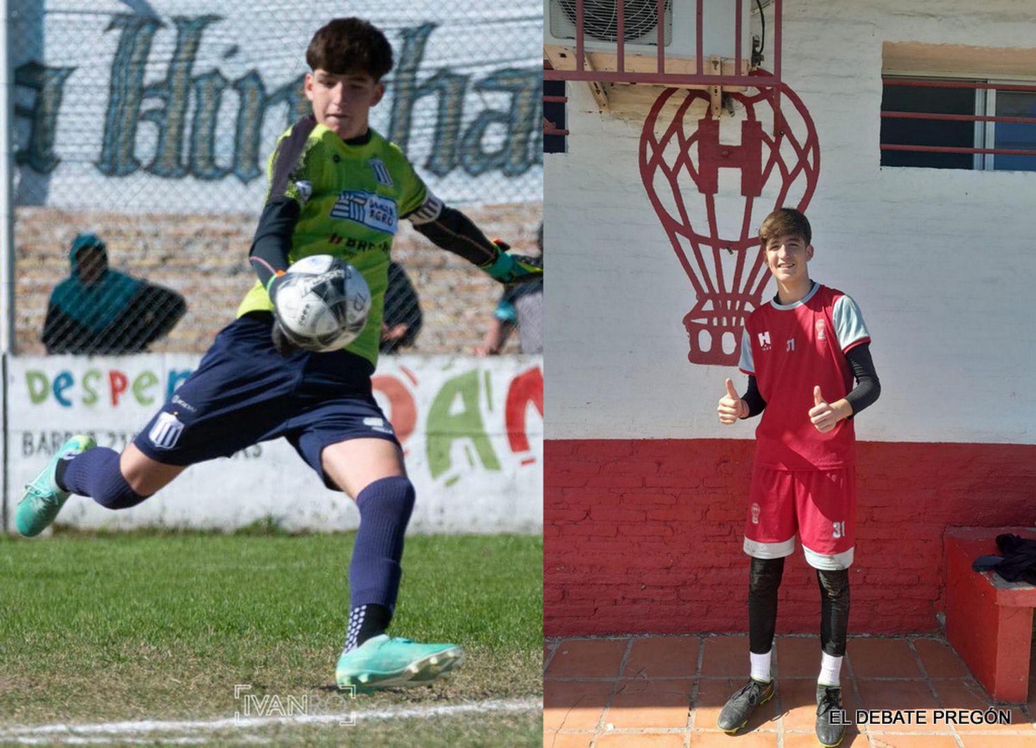 Buscando su futuro en el fútbol profesional