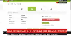 Denuncian que el Intendente se traslada en un auto que adeuda 37 mil pesos de patente