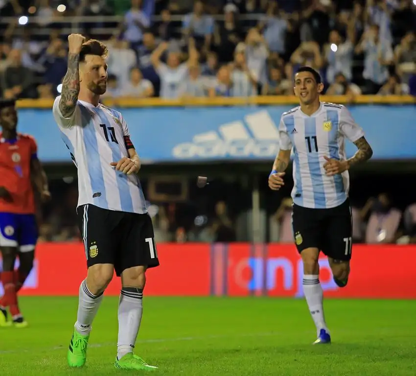 Argentina se despidió con  un cómodo triunfo ante Haití