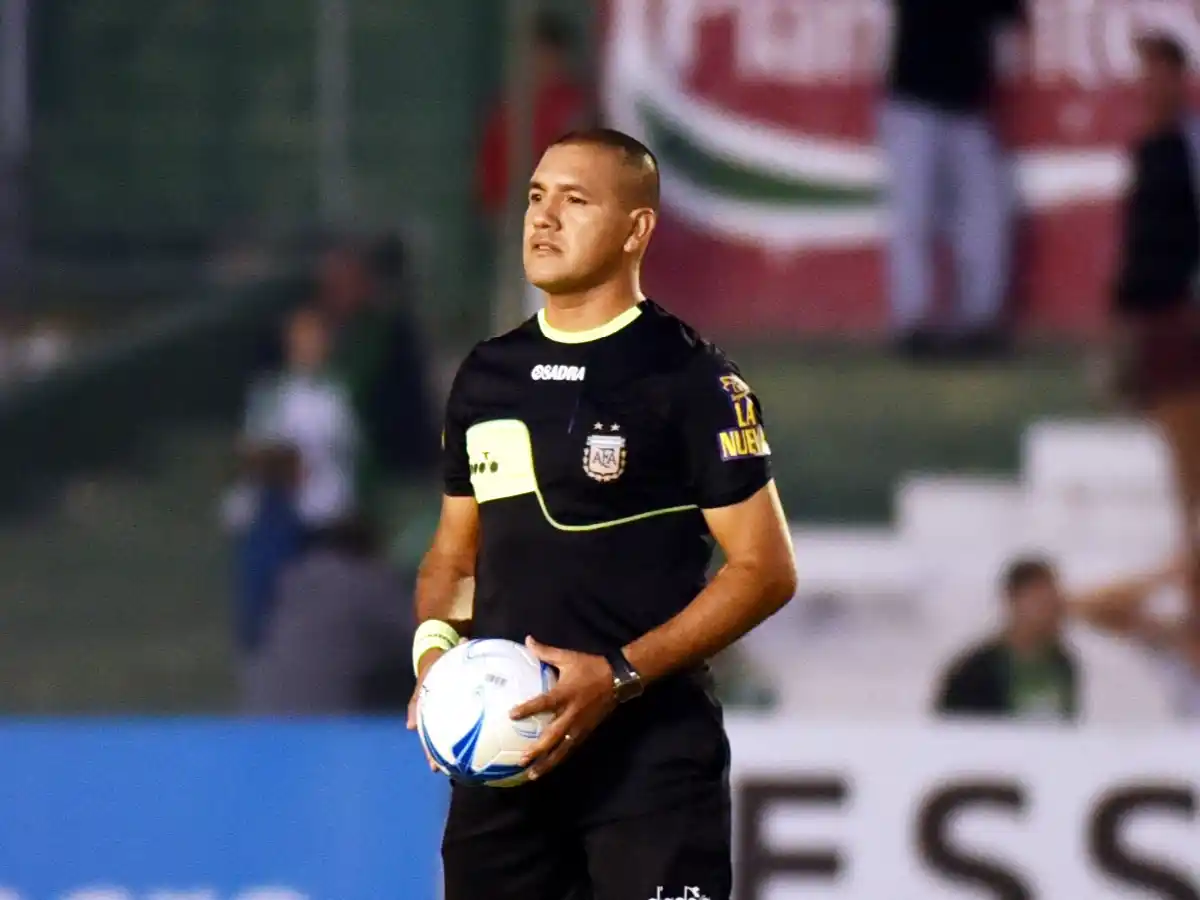 Acosta será el árbitro de Sportivo-Crucero
