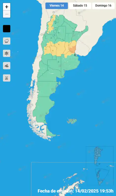 mapa alerta