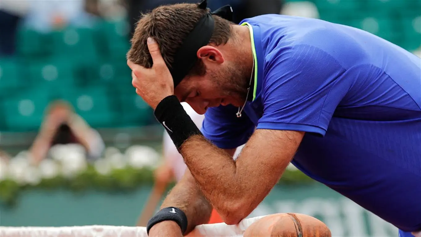 Del Potro perdió con Murray y quedó eliminado en Roland Garros