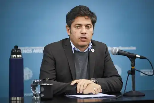 El gobernador de Buenos Aires, Axel Kicillof.