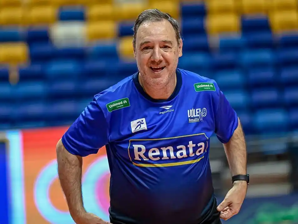 Horacio Dileo, flamente DT de la Selección masculina de vóley.