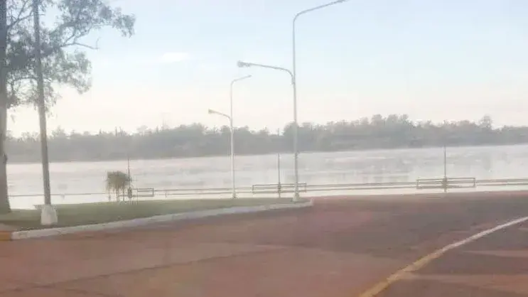 Tránsito restringido en algunos sectores de la costanera