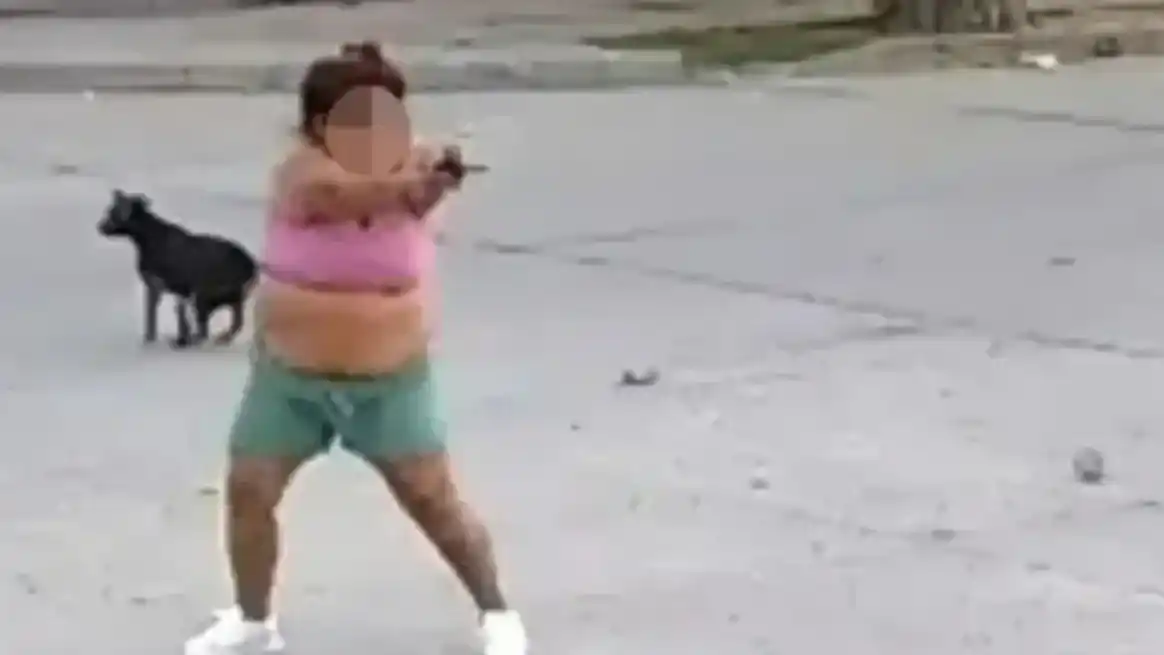 Salta: detuvieron a “Pepita la Pistolera” tras un video a los tiros en la calle