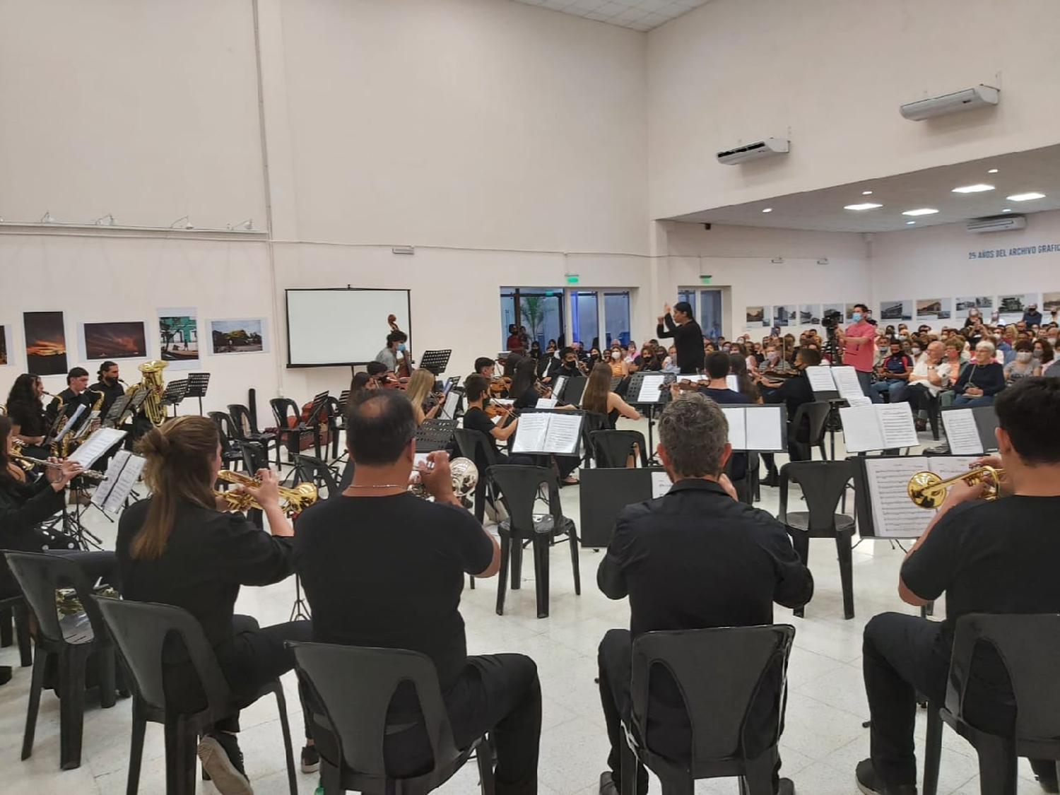 Reconocieron a miembros de la Orquesta Sinfónica Juvenil que llevan 10 años en sus filas