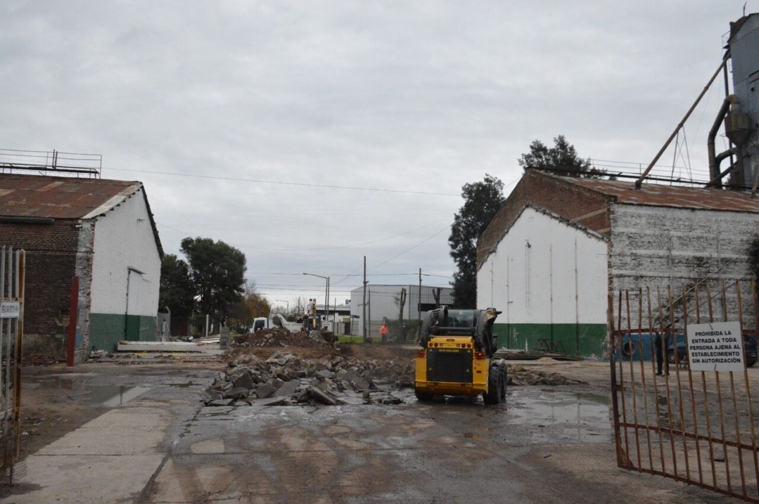 Conectividad: avanza la apertura de calle Paz en barrio Rivadavia