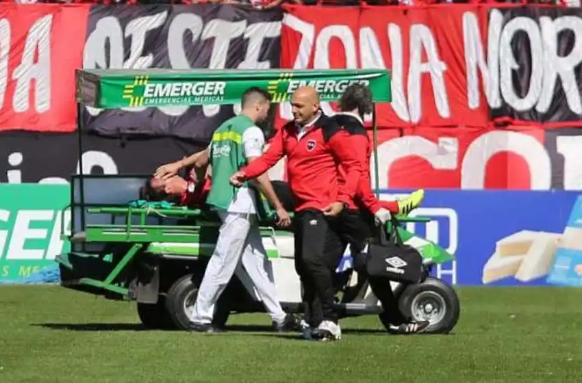 Formica se lesionó y quedó prácticamente fuera del Clásico