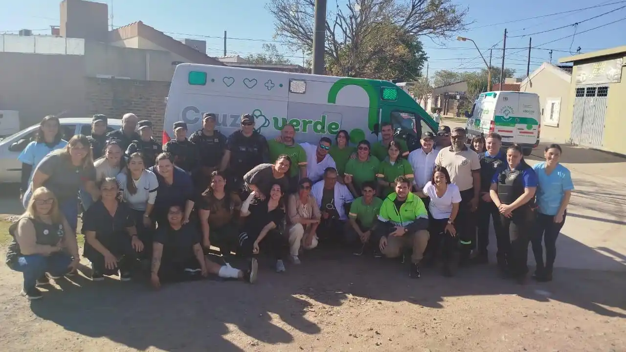 Estudiantes de Enfermería protagonizaron simulacro de accidente en la vía pública 3