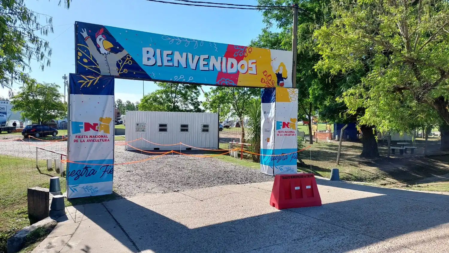 Todo listo para comenzar hoy con la 31ª Fiesta Nacional de la Avicultura