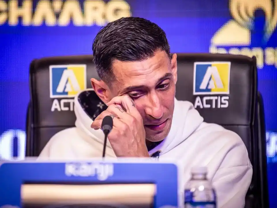 Ángel Di María fue presentado en Rosario Central: “Estar acá es algo que soñaba”