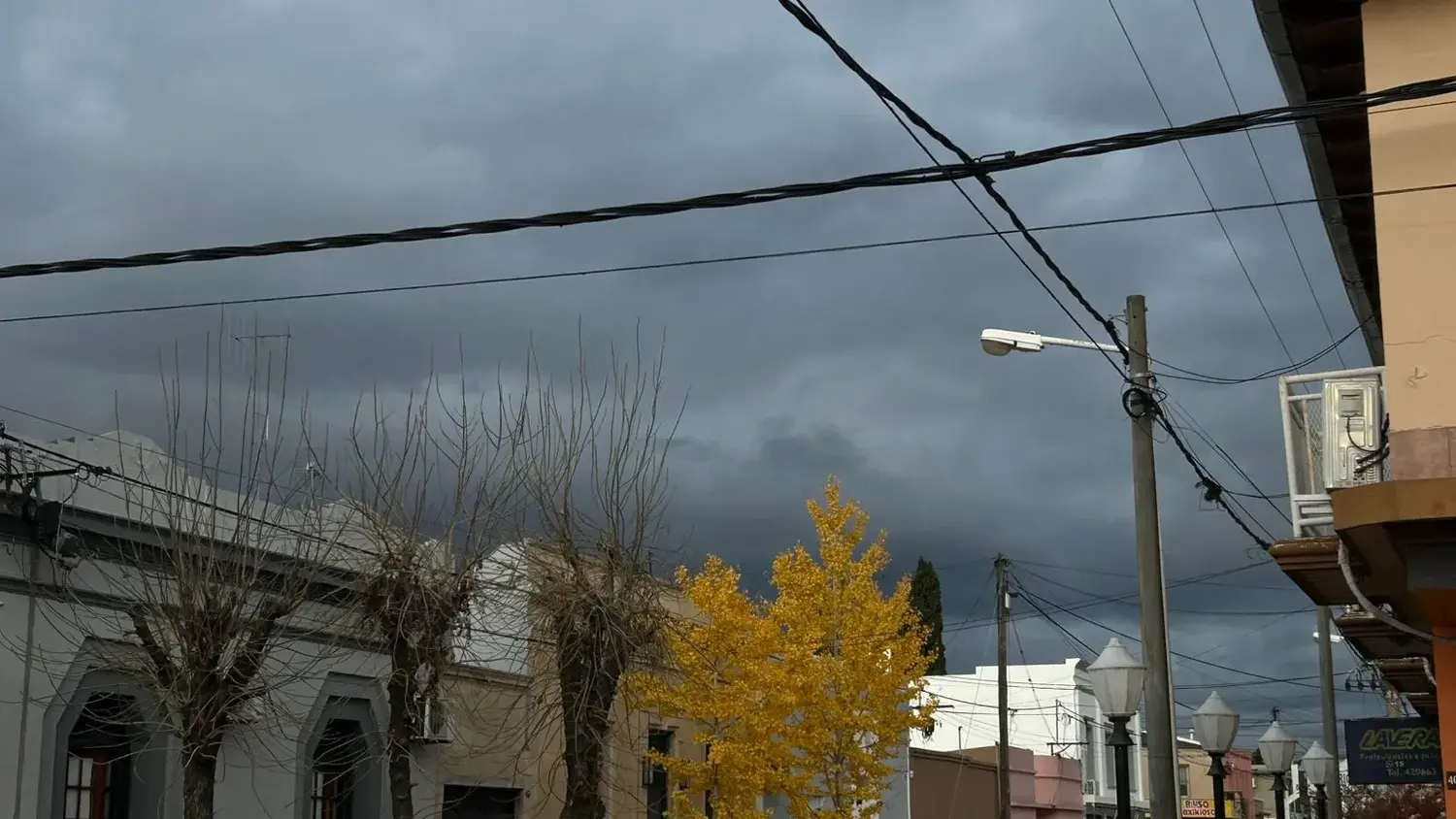 Alerta a corto plazo por “tormentas severas, ráfagas y caída de granizo”