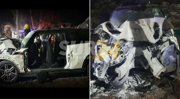 Tragedia: dos adolescentes fallecieron tras estrellar su Mini Cooper contra un árbol