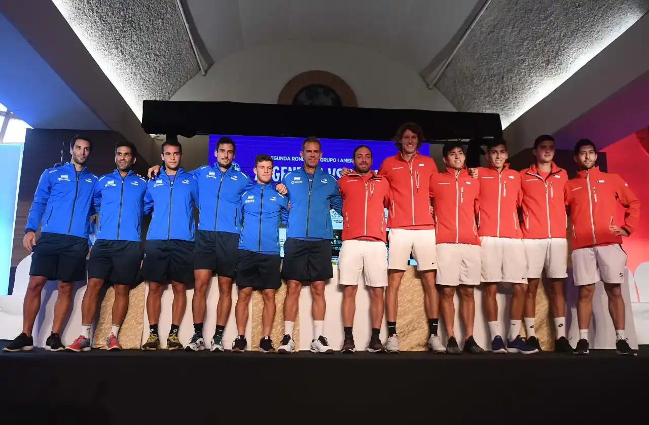 Copa Davis: Argentina inicia el operativo retorno ante Chile