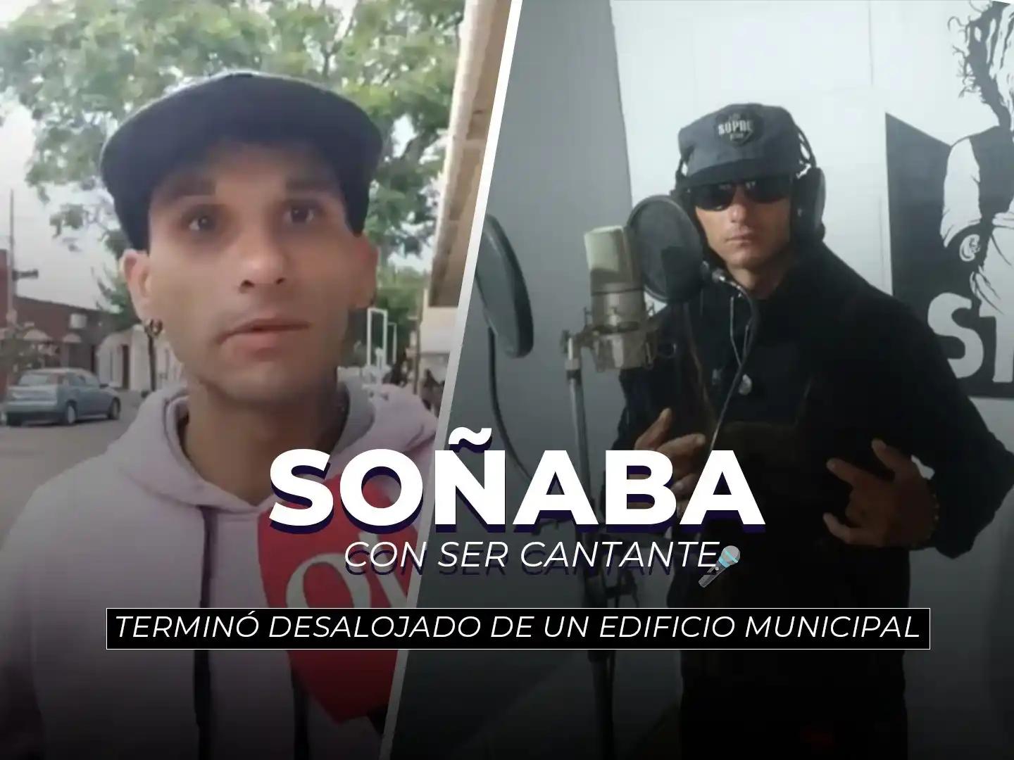 El joven cantaba covers y soñaba con ser como L-gante. Foto: archivo La Opinión.