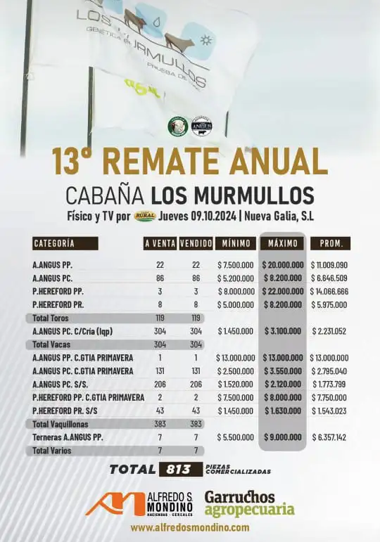 precios murmullos