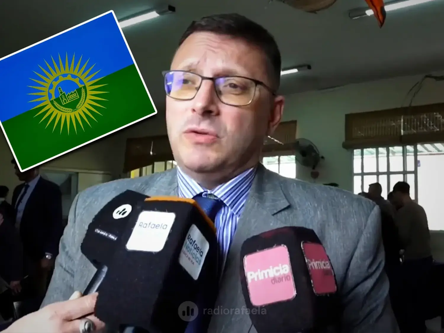 Mársico defendió el proceso de la bandera de Rafaela: “Si había irregularidades, ¿por qué no lo cuestionaron antes?”