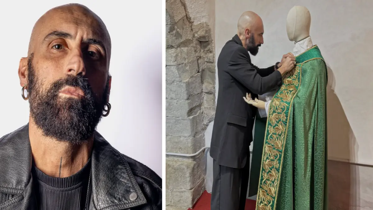 La ropa de FRANCISCO no la hace cualquier persona: conoce al diseñador Filippo Sorcinelli, «el sastre del papa»
