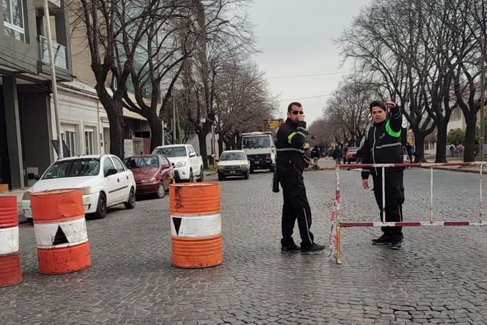 Una calle céntrica estará cortada por obras durante un mes