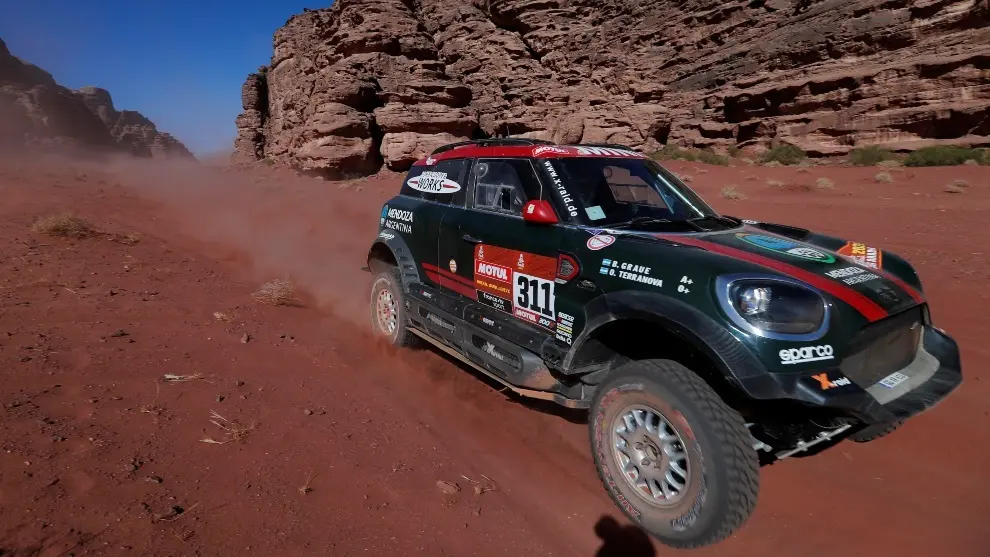 Dakar: el argentino Orlando Terranova se mantiene entre los mejores