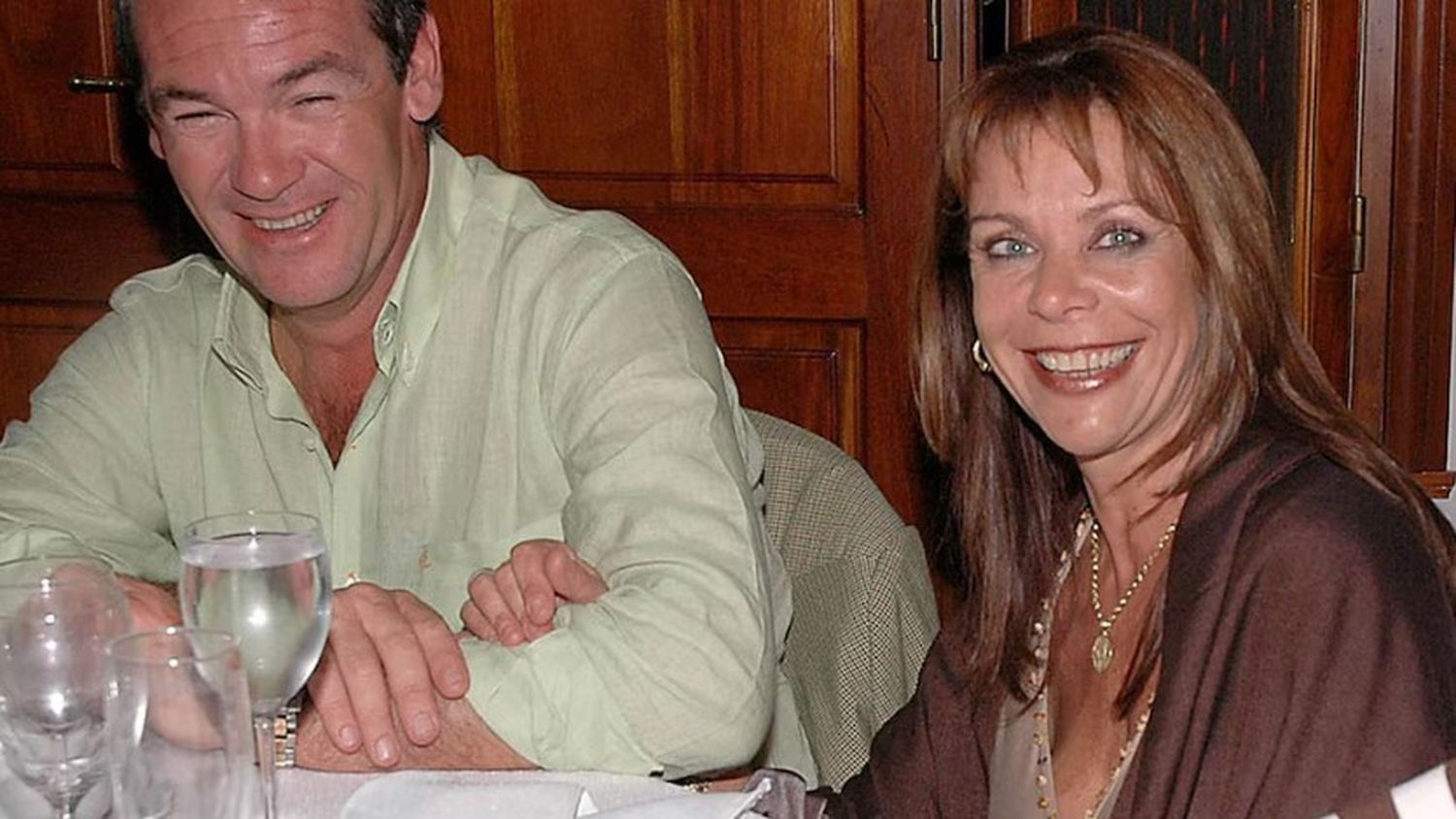 Nora Dalmasso y su marido, Marcelo Macarrón.