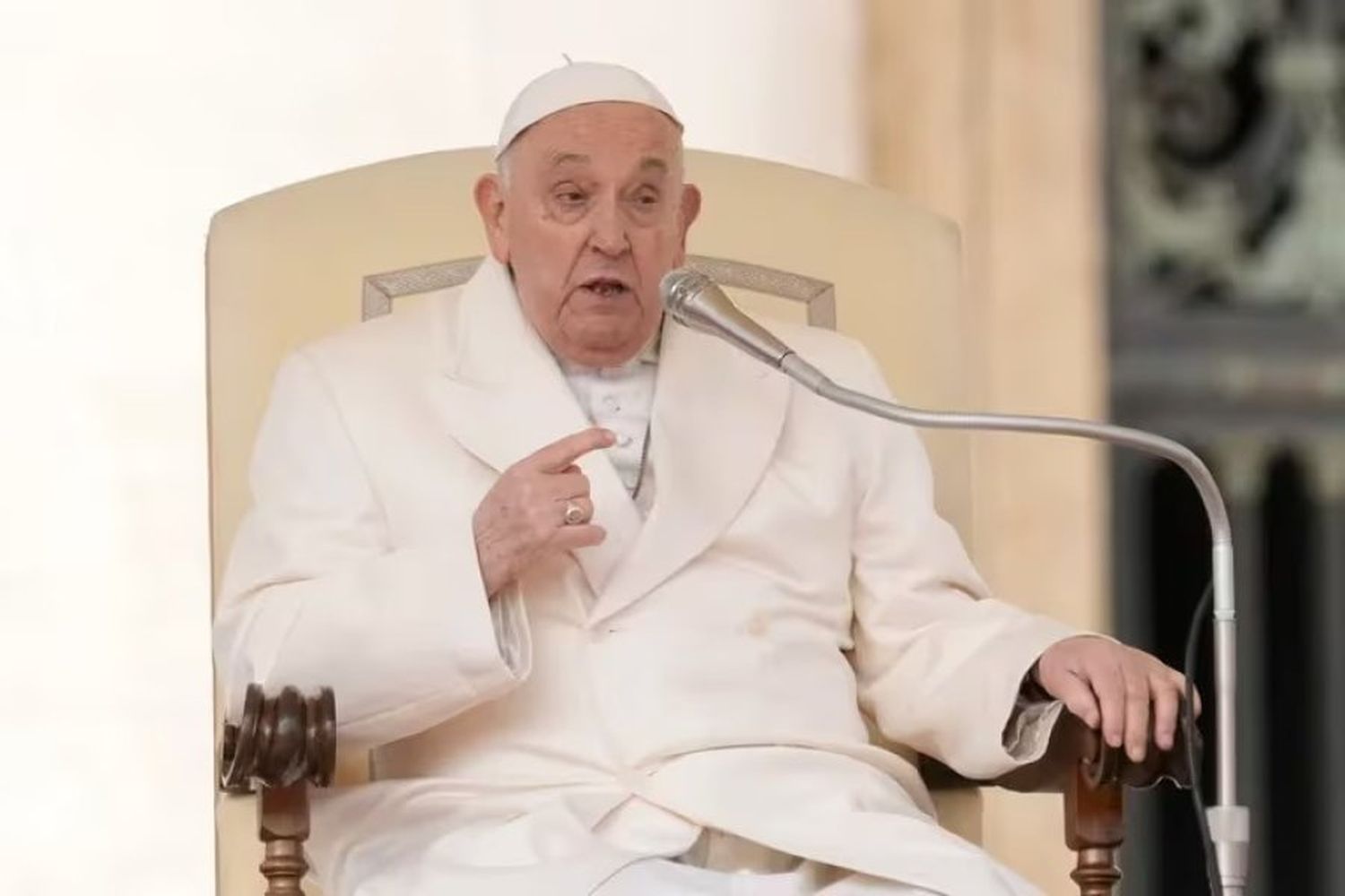 El papa Francisco volvió a pedir el fin de la guerra en Gaza: “Es un camino sin rumbo, apaga la esperanza”