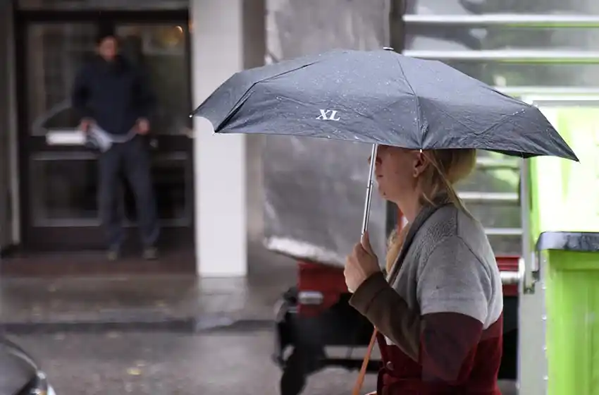 Lluvias en la ciudad para recibir el fin de semana