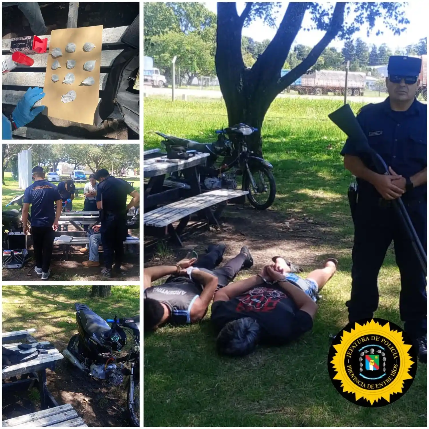 secuestraron marihuana y cocaína