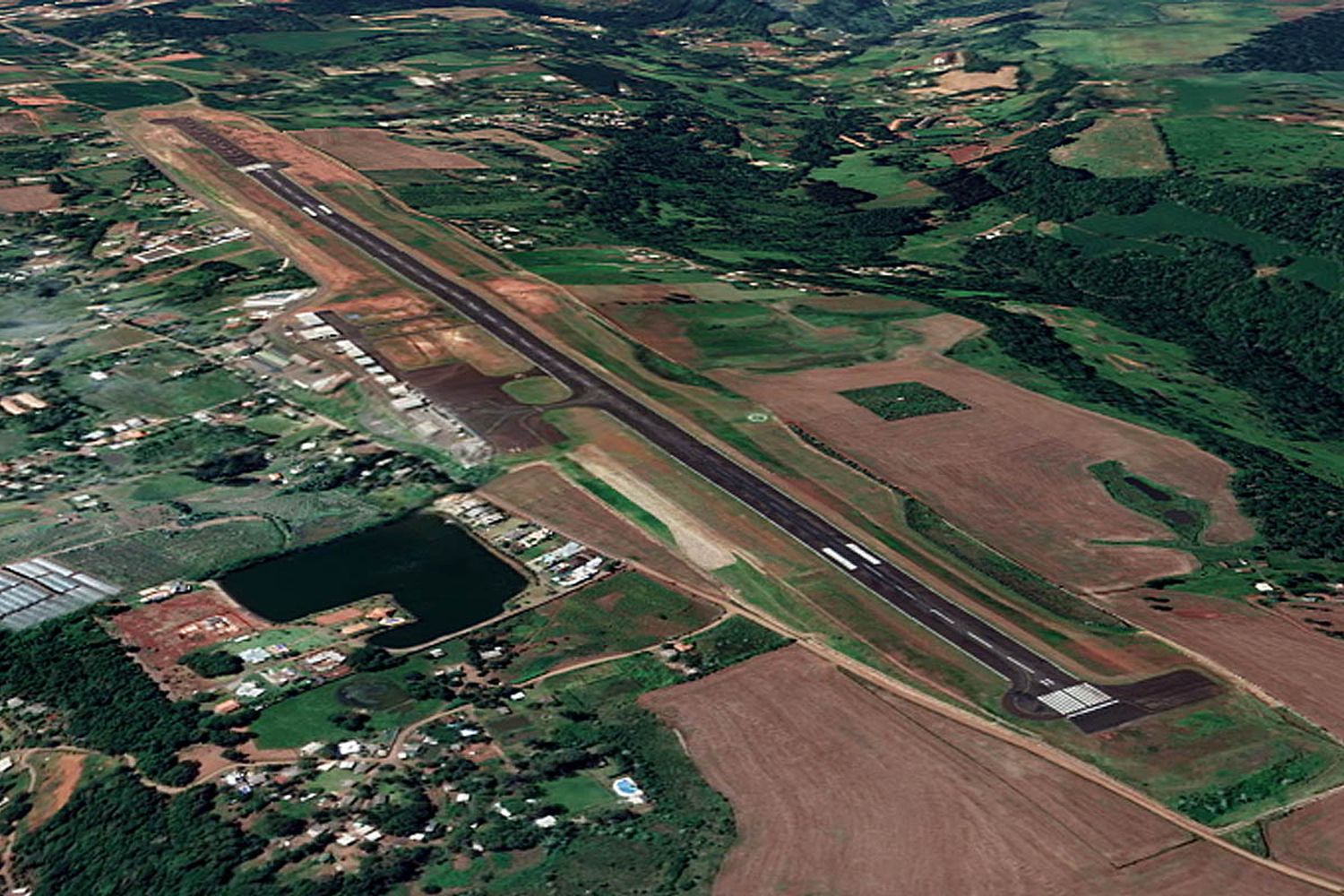 Donan terreno cerca del Aeropuerto de Chapecó para instalar un radar de vigilancia del tráfico aéreo