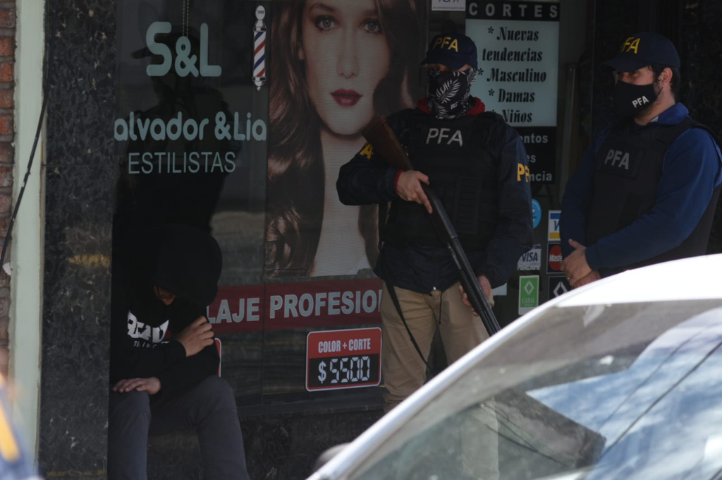 El operativo fue encabezado por la Policía Federal.