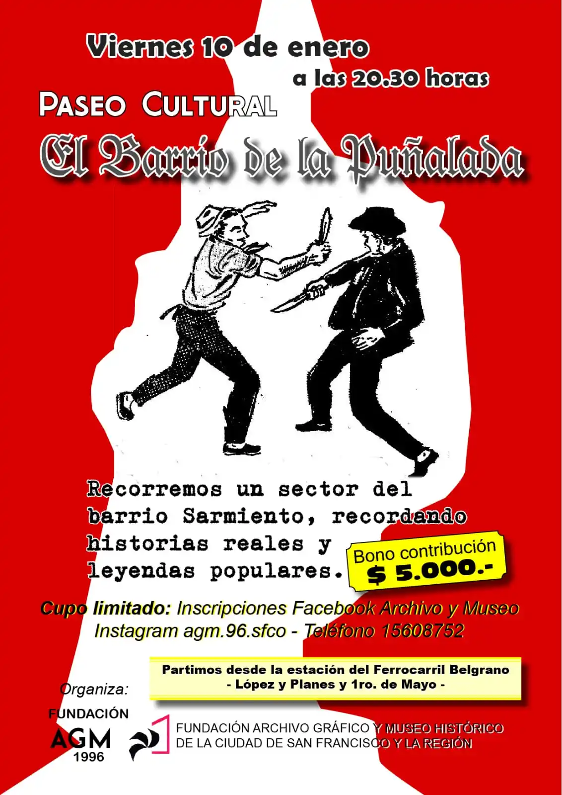 paseo cultural barrio de la puñalada