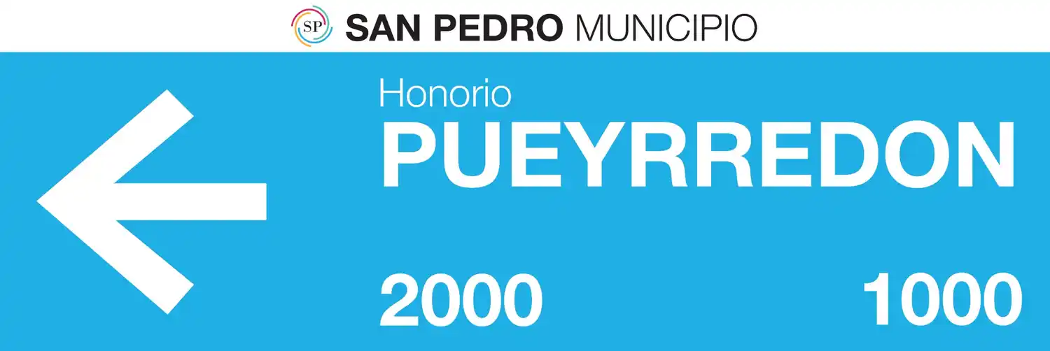 Nuevos carteles nombre de calles 2024