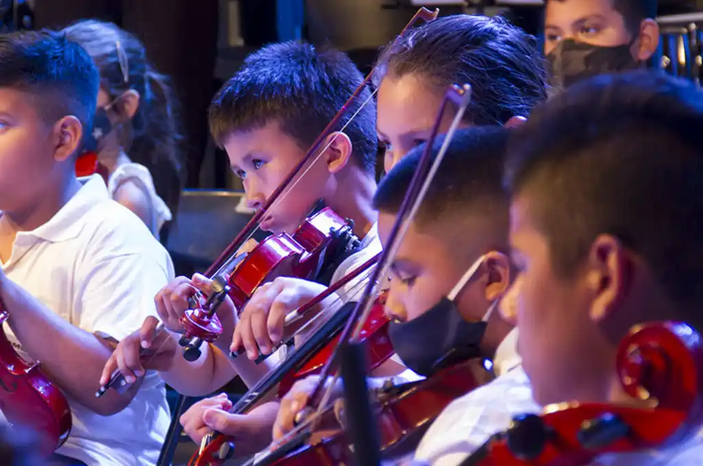 Somos Música: el ciclo 2022 comenzó con 312 niñas y niños inscriptos