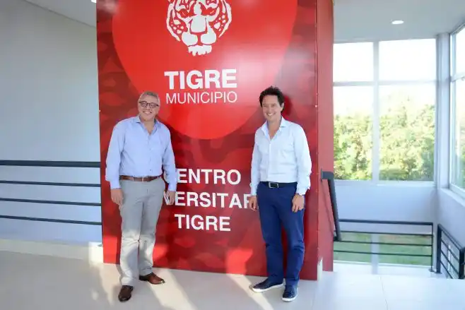 Julio Zamora y Sánchez Zinny acordaron obras de infraestructura escolar para Tigre