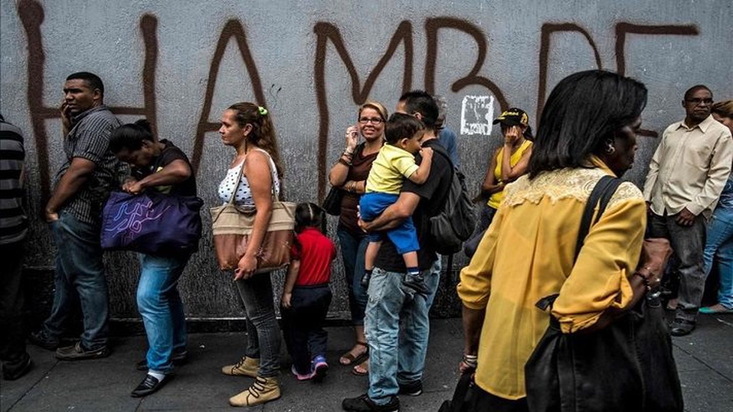 ¡SOLO SUPERADA POR HAITÍ! 22,9 % es la prevalencia de hambre en la población venezolana