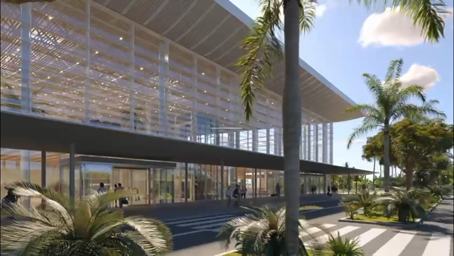 Presentan diseño preliminar de la nueva terminal del Aeropuerto de Santo Domingo