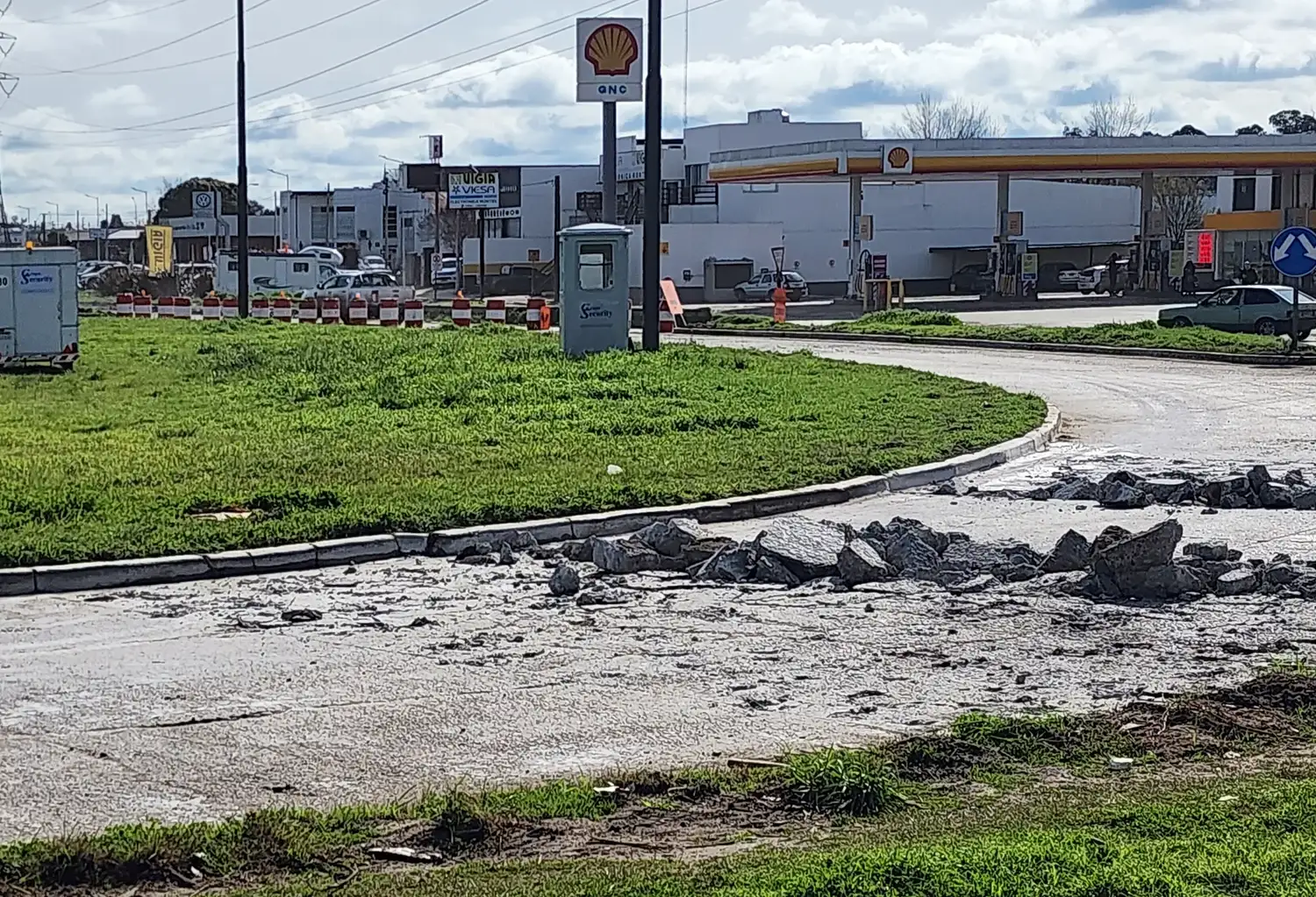 Obras rotonda ruta 226 - 8