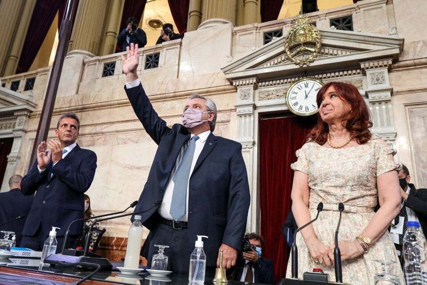 Alberto Fernández abre el 140 período de sesiones ordinarias en una asamblea envuelta en expectativas