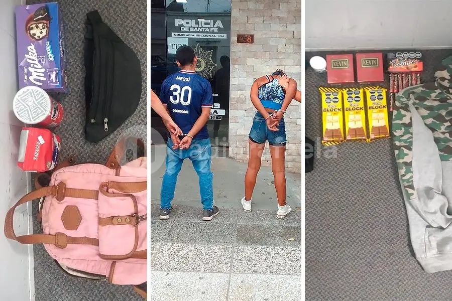 ¿Querían chocolates y oler bien? Frustraron un robo en barrio Villa Rosas