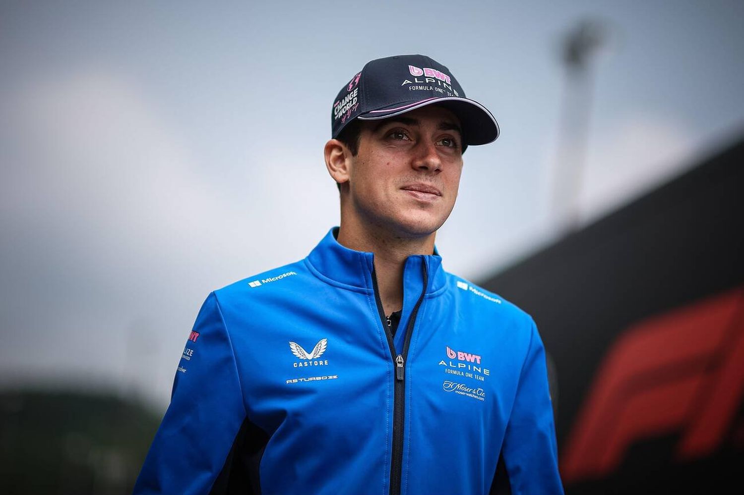 Colapinto en el Gran Premio de Bélgica.