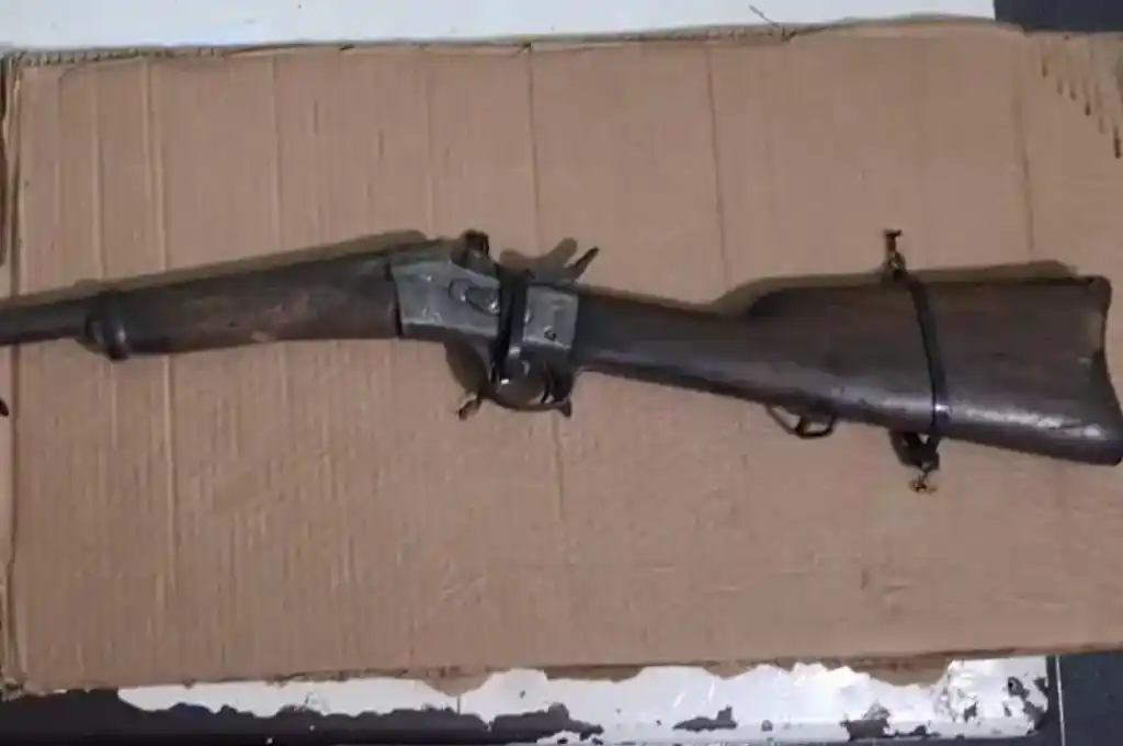 escopeta incautada venado tuerto