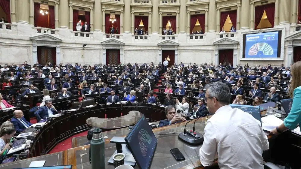 Sesión en Diputados