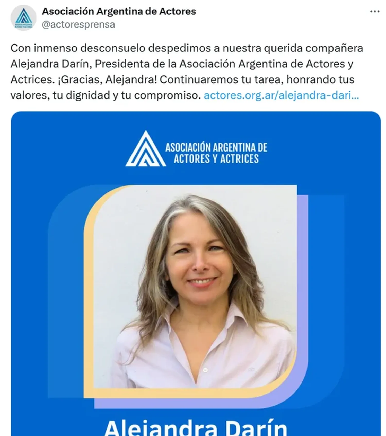 falleció alejandra darin