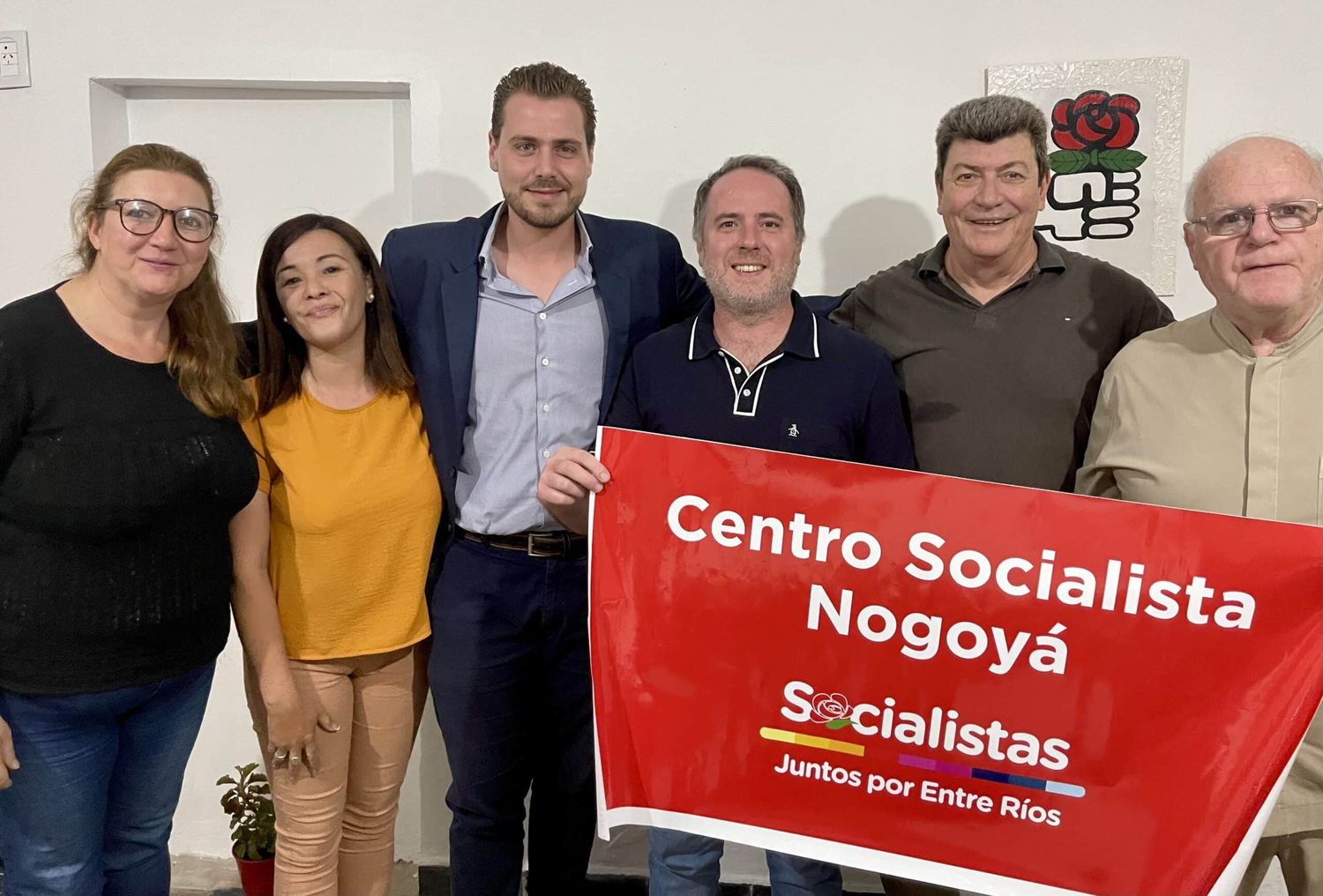 El socialismo apoya a Mariano Berdiñas en Nogoyá