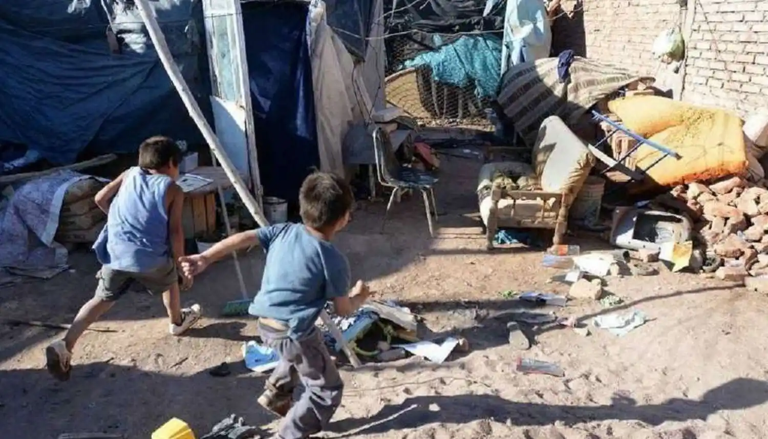 Según la UCA, el 51,7 por ciento de los niños son pobres en Argentina 